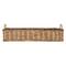 Hello Honey® 23" Natural Rattan Hand-Woven Sectioned Basket